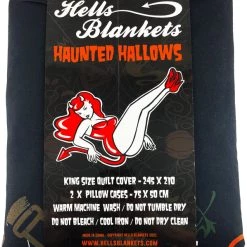 Promo 🧨 HELLS BLANKETS Ghosts Haunted Hallows | KING QUILT SET 😉 -DECOR Sales Store hells blankets Haunted Hallows Quilt Set 02 fab2af3a 3956 4828 8e72 df0f9f7b054d 700x700