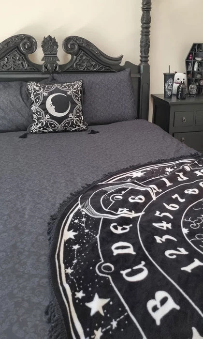 New π€© HELLS BLANKETS Gothic Homewares Eternal Underworld | QUEEN QUILT SET π 4 New π€© HELLS BLANKETS Gothic Homewares Eternal Underworld | QUEEN QUILT SET π - Image 2