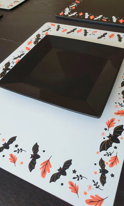 Best deal ๐ฅฐ HELLS BLANKETS Bats Hallows Harvest | PLACEMAT SET ๐ 7 Best deal ๐ฅฐ HELLS BLANKETS Bats Hallows Harvest | PLACEMAT SET ๐ - Image 5