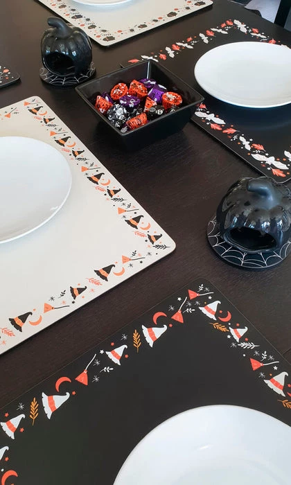 Best deal ๐ฅฐ HELLS BLANKETS Bats Hallows Harvest | PLACEMAT SET ๐ 8 Best deal ๐ฅฐ HELLS BLANKETS Bats Hallows Harvest | PLACEMAT SET ๐ - Image 6