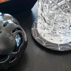 Promo ✨ HELLS BLANKETS Gothic Homewares Web Of Nightmares | COASTER SET 🛒 -DECOR Sales Store hells blankets web of nightmares coasters 03 05d929f1 656a 442f bab1 33342716e2fc 700x700