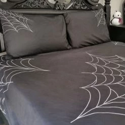 Cheapest ⌛ HELLS BLANKETS Gothic Homewares Web Of Nightmares | QUEEN QUILT SET 🎁 -DECOR Sales Store hells blankets web of nightmares quilt set 01 bc793f1c b6d1 4613 9040 be10b5d427d0 700x700