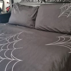 Best Sale 👍 HELLS BLANKETS Gothic Homewares Web Of Nightmares | KING QUILT SET 👏 -DECOR Sales Store hells blankets web of nightmares quilt set 02 0193cd74 18e0 48fb 9fd5 63e236205eae 700x700