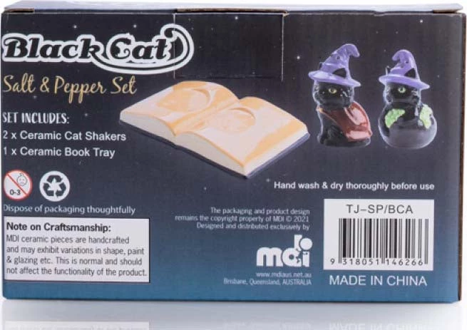Best Pirce ๐ HOMEWARES Black Cats | SALT & PEPPER SET ๐ 6 Best Pirce ๐ HOMEWARES Black Cats | SALT & PEPPER SET ๐ - Image 4
