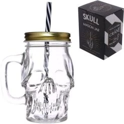 New 🔔 HOMEWARES Gothic Homewares Skull Glass | DRINKING JAR 🌟 -DECOR Sales Store homewares skull glass drinking jar 2 c47647c6 f485 4fc4 9d29 ede709309739 700x700