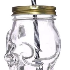 New 🔔 HOMEWARES Gothic Homewares Skull Glass | DRINKING JAR 🌟 -DECOR Sales Store homewares skull glass drinking jar 3 c5464014 1986 464e a4c0 a93b114b4474 700x700