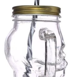 New 🔔 HOMEWARES Gothic Homewares Skull Glass | DRINKING JAR 🌟 -DECOR Sales Store homewares skull glass drinking jar 5 b25254d5 0bce 4908 afc3 7c5a2edb9961 700x700