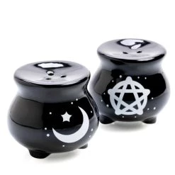 Cheap ✔️ HOMEWARES Gothic Homewares Witches' Brew Cauldron | SALT & PEPPER SET 😀