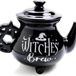 Brand new 😉 HOMEWARES Gothic Homewares Witches' Brew Cauldron | TEA SET ✔️ -DECOR Sales Store homewares witches brew cauldron tea set 4 700x700