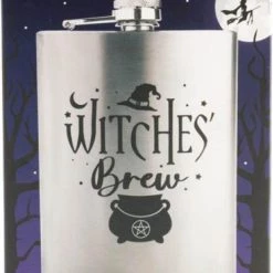 Budget 🔥 HOMEWARES Gothic Homewares Witches' Brew Metal | FLASK ✨ -DECOR Sales Store homewares witches brew metal flask 5 376beef5 703d 4065 8ffe 33cac04b4f0f 700x700