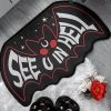 Budget ⌛ KILLSTAR Bats Bat | DOORMAT" 💯 -DECOR Sales Store killstar bat doormat 2 700x700