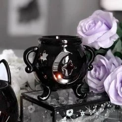Best deal 🎁 KILLSTAR Gothic Homewares Cauldron | OIL BURNER ❤️
