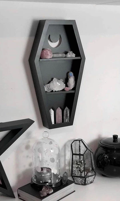 New 🤩 KILLSTAR Gothic Homewares Coffin | SHELF* ✔️ 3 New 🤩 KILLSTAR Gothic Homewares Coffin | SHELF* ✔️