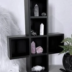 Promo 🤩 KILLSTAR Gothic Homewares Cross | SHELF' 😀