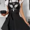 Budget 🤩 KILLSTAR Cats Devil Cat | KITCHEN APRON ✔️ -DECOR Sales Store killstar devil cat kitchen apron 2 0eef2832 abee 42e1 93fb c3f7153572df 700x700