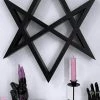 Budget 🎉 KILLSTAR Gothic Homewares Hexagram | SHELF' ⌛ -DECOR Sales Store killstar hexagram shelf 2 b8295e01 f24f 4d51 883d 8ba800bfef63 700x700