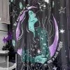 New 👏 KILLSTAR The Moon Moonlight | SHOWER CURTAIN 🛒 -DECOR Sales Store killstar moonlight shower curtain 2 1aed0c1b 9633 4d13 a7d7 9359d4199623 700x700