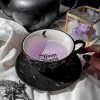Outlet 🤩 KILLSTAR Gothic Homewares Phases | TEACUP & SAUCER" 🧨 -DECOR Sales Store killstar phases teacup saucer 1 1faf287e 8c2c 4ee3 b2af 6d3460b89d8b 700x700