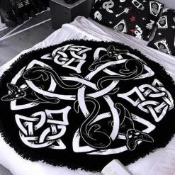 Brand new 😉 KILLSTAR Cats Sith | ROUND BLANKET" 😀