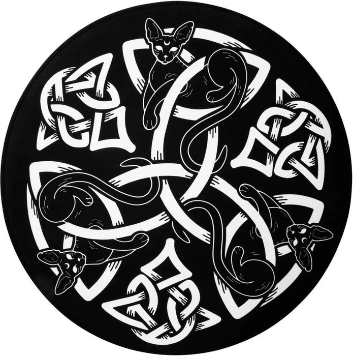 Promo ๐คฉ KILLSTAR Cats Sith | ROUND RUG" โญ 4 Promo ๐คฉ KILLSTAR Cats Sith | ROUND RUG" โญ - Image 2