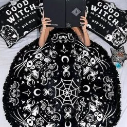 Promo 😉 KILLSTAR Cats Spoopy | ROUND BLANKET" 👏