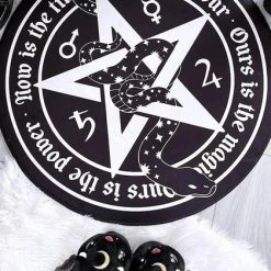Outlet โ KILLSTAR Gothic Homewares Witchy | ROUND RUG" ๐