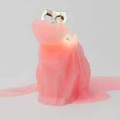Promo 😍 PYROPET Cats Kisa [Pink] | CANDLE 🎁 -DECOR Sales Store kisa pink 3 700x700