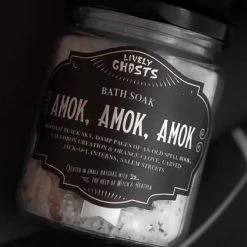 Best deal 🌟 LIVELY GHOSTS Gothic Homewares +Amok, Amok, Amok | BATH SOAK [MISSING LABEL]** 😉 -DECOR Sales Store lively ghosts amok amok amok bath soak 2 59f535be 4c03 48de 991d 824f060760e1 700x700