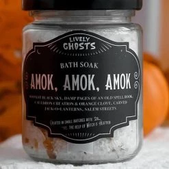 Best deal 🌟 LIVELY GHOSTS Gothic Homewares +Amok, Amok, Amok | BATH SOAK [MISSING LABEL]** 😉 -DECOR Sales Store lively ghosts amok amok amok bath soak 4 3850911a 840f 456a be20 f637fc515f07 700x700