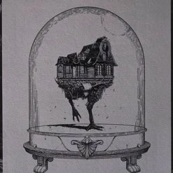 Best Sale 🧨 LIVELY GHOSTS 🧛 Halloween Baba Yaga: Houses Of Horror | ART PRINT 😍