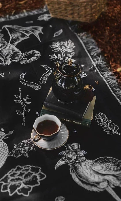 Cheapest 𧨠LIVELY GHOSTS Gothic Homewares The Creatures Woven | TAPESTRY BLANKET π 15 Cheapest 𧨠LIVELY GHOSTS Gothic Homewares The Creatures Woven | TAPESTRY BLANKET π - Image 13