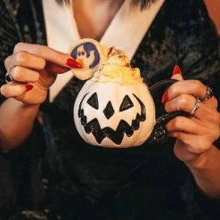Cheapest 🎁 LIVELY GHOSTS Gothic Homewares Haunted Hallows [White Pumpkin] | MUG [LIMITED] 🤩 -DECOR Sales Store lively ghosts white pumpkin haunted hallows mug 14 e68a147b 3c91 456e a2f5 bb9081b6639a 700x700