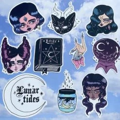 Outlet 🎉 LUNAR TIDES Lunar Tides Witch Gang | STICKER PACK 🥰