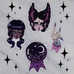 Outlet 🎉 LUNAR TIDES Lunar Tides Witch Gang | STICKER PACK 🥰 -DECOR Sales Store lunar tides witch gang sticker pack 2 da47826b ebcf 4e4e 9ed4 eb78ae940951 700x700