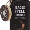 Top 10 ❤️ MAGIC SPELL CANDLES Gothic Homewares Magic Spell [Happiness] | INCENSE CONES` 😍