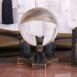 Promo 🥰 NEMESIS NOW Cats Bastet's Honour | CRYSTAL BALL HOLDER ✨ -DECOR Sales Store nemesis now bastets honour crystal ball holder 3 90496bec fc47 4553 a516 548364515441 700x700
