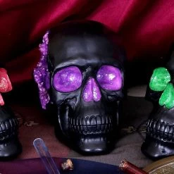 Best Pirce 😉 NEMESIS NOW Gothic Homewares Geode [Pink/Purple] | SKULL` 🧨 -DECOR Sales Store nemesis now geode skull figurine 7 e9a7209e c555 4a91 9a69 38f0ab6d2dd8 700x700