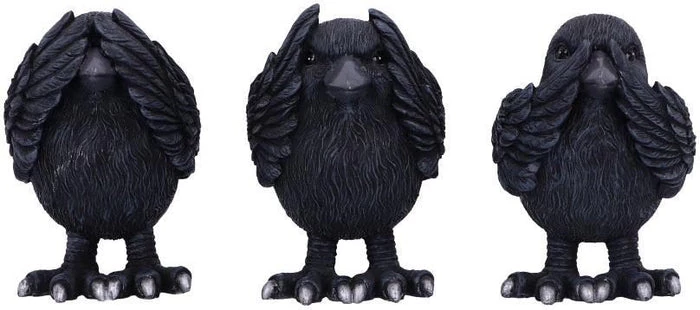 Brand new ๐ฏ NEMESIS NOW ๐ Halloween Three Wise Ravens | FIGURINE ๐ 5 Brand new ๐ฏ NEMESIS NOW ๐ Halloween Three Wise Ravens | FIGURINE ๐ - Image 3