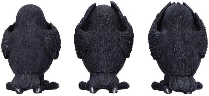 Brand new ๐ฏ NEMESIS NOW ๐ Halloween Three Wise Ravens | FIGURINE ๐ 8 Brand new ๐ฏ NEMESIS NOW ๐ Halloween Three Wise Ravens | FIGURINE ๐ - Image 6