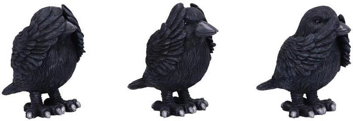 Brand new ๐ฏ NEMESIS NOW ๐ Halloween Three Wise Ravens | FIGURINE ๐ 9 Brand new ๐ฏ NEMESIS NOW ๐ Halloween Three Wise Ravens | FIGURINE ๐ - Image 7