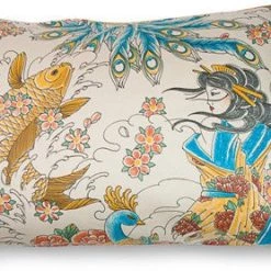Budget ✔️ SIN IN LINEN All Geisha Garden Tattoo | STANDARD PILLOWCASE SET 🎉 -DECOR Sales Store pillowcase 1 700x700