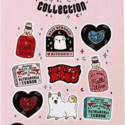 Best reviews of 🎁 PUNKY PINS Cats 💀 Halloween | A5 VINYL STICKER SHEET 🧨