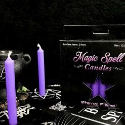 Brand new 🧨 MAGIC SPELL CANDLES Gothic Homewares Eternal Flame [Purple] | SPELL CANDLE 😍 -DECOR Sales Store purple 700x700