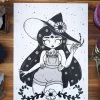 Best reviews of 🧨 PVMPKIN ART Gothic Homewares Green Witch | ART PRINT 👍 -DECOR Sales Store pvmpkin art green witch art print 1 26571477 4fc9 4204 b315 7df9d54da573 700x700