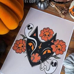 Wholesale 😉 PVMPKIN ART Ghosts Ouija Purchette | ART PRINT ✔️ -DECOR Sales Store pvmpkin art ouija purchette art print 2 47422cdc fc95 4182 a2a9 1d2bdd4cf4f1 700x700