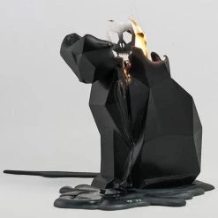 Deals 💯 PYROPET Cats Kisa [Black] | CANDLE ✔️ -DECOR Sales Store pyropet kisa black candle 04 700x700
