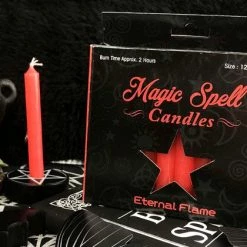 Hot Sale 🎉 MAGIC SPELL CANDLES Gothic Homewares Eternal Flame [Red] | SPELL CANDLE 🥰 -DECOR Sales Store red 700x700