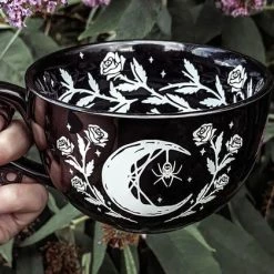 Outlet ❤️ ROGUE AND WOLF Gothic Homewares Black Widow | MUG" 💯