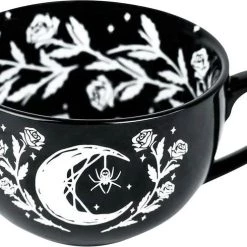Outlet ❤️ ROGUE AND WOLF Gothic Homewares Black Widow | MUG" 💯 -DECOR Sales Store rogue and wolf black widow mug 1 a30d5e5e f1bf 471a ac33 d9092a28e6ec 700x700