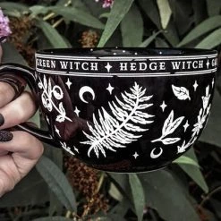 Coupon 🧨 ROGUE AND WOLF Gothic Homewares Green Witch | MUG" 🛒 -DECOR Sales Store rogue and wolf green witch mug 12 a583fa4e 5d23 492d a7fe 40e75cb5568f 700x700